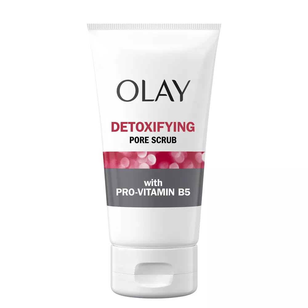 Olay Regenerist Detoxifying Pore Scrub 5 Ounce Tube (150ml) (2 Pack)