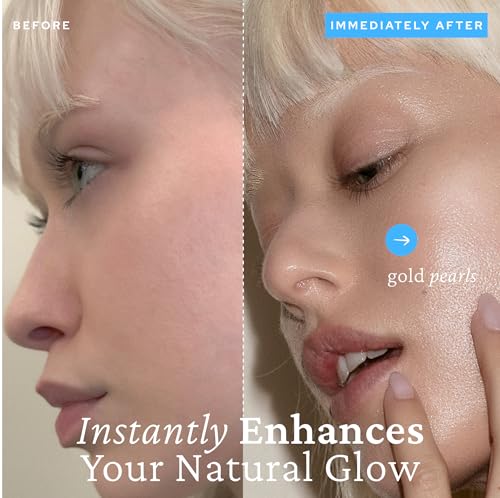 Vitamin C Brightening Serum for Face & Body with Hydrating Primer, Glowing Skin