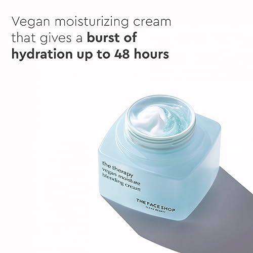 The Face Shop Vegan Moisture Blending Cream & Gel - Hydrating 2-in-1 Face Moisturizer
