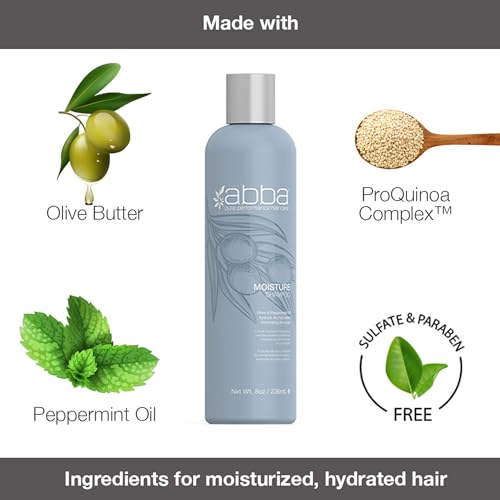 Moisturizing Hair Conditioner with Olive Butter & Peppermint Oil - 8 Fl Oz