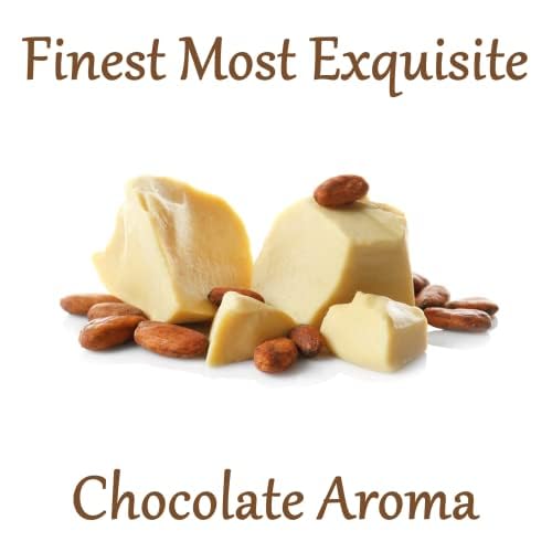 Plant Guru Raw Cocoa Butter 16 oz. / 1 lb. 100% Pure Unrefined FOOD GRADE Arriba Nacional Cacao Bean, Bulk Rich Chocolate Aroma For Lip Balms, Stretch Marks, DIY Base For Body Butters & Soap Making