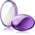 Crystal Hair Eraser for Women and Men, Reusable Crystal Hair Remover Magic Painless Exfoliation Hair Removal Tool, Magic Hair Eraser Device for Back Arms Legs(Purple)