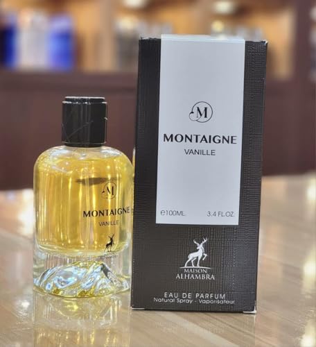 Unisex Vanilla Scented Perfume Spray - Long-Lasting Fragrance 3.4 oz