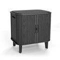 Keter Velo 30 Gallon Outdoor Storage Cabinet - 1-Pack Weatherproof Deck Box