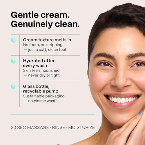 Mad Hippie Cream Cleanser 2-Pack - Citrus, Gentle Hydrating Face Wash 4 Oz