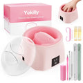 Yokilly Pink Electric Nail Soaking Bowl - 1st Gen Faster Heated Nail Remover