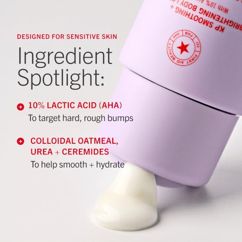 Keratiasis Pilaris Body Lotion with 10% AHA - Brightening & Smoothing Peach