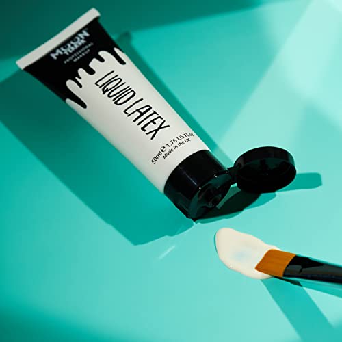 Pro FX Liquid Latex - 1.69fl oz - SFX Make up for Halloween, Works with Fake Blood & Face Paint - Special Effects Make up