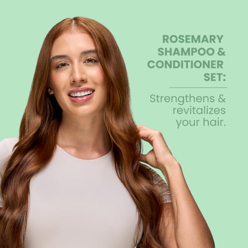 Rosemary Shampoo & Conditioner Duo with Hyaluronic Acid - Refreshing 2-Pack