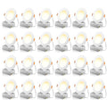 4 Inch LED Recessed Light 24 Pack with Junction Box, 5 CCT, 700 Lumens