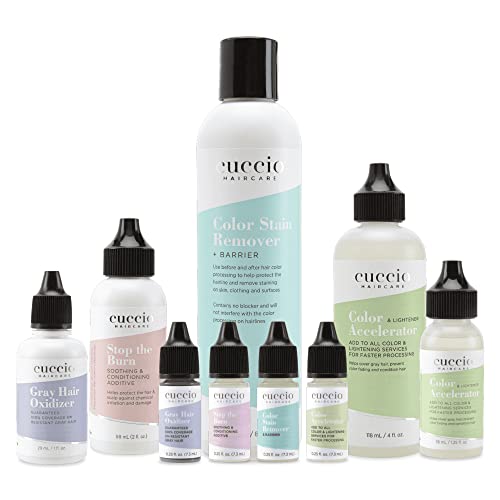 Cuccio Haircare Stop The Burn Conditioner 2 Oz Pack of 2 - Prevent Chemical Burns & Damage