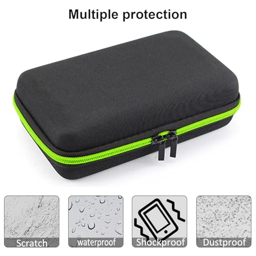 LinMei Travel Trimmer Case Compatible with One Blade QP6510/70 QP6520/70 Pro Wet Dry Electric Shaver Hard Portable Storage Carrying Case for Shavers and Accessories