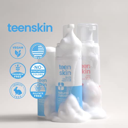 Teen Skin Care Kit 3-Step Acne Face Wash Toner & Moisturizer Set