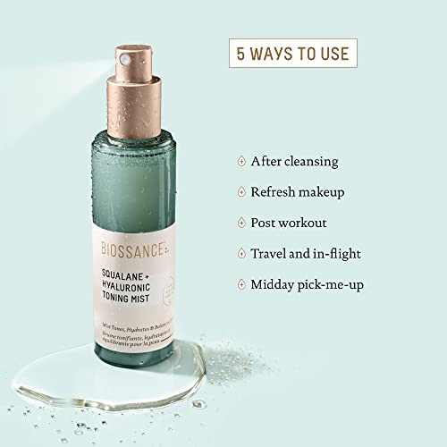 Hydrating Facial Mist with Squalane & Hyaluronic Acid - 2.53 oz