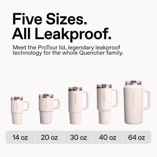 STANLEY Quencher ProTour Flip Straw Tumbler 64 oz Black 2.0