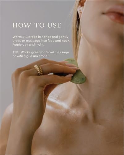 Face Oil Serum with Vitamin C & Apricot Oil - Brighten & Hydrate for Skin Care