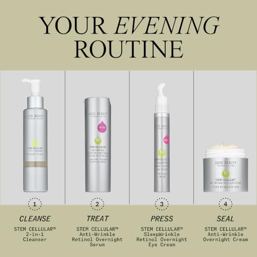 Overnight Anti-Aging Cream with Ceramides & Hyaluronic Acid - 1.7 fl oz