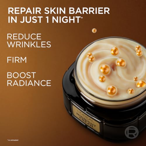 L'Oreal Paris Age Perfect Cell Renewal Midnight Eye Cream - Anti-Aging Under Eye Treatment