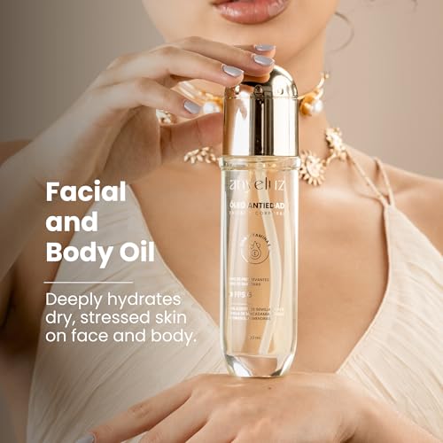 Vitamin E Face and Body Oil for Anti-Aging & Stretch Mark Prevention - Hydrating Skin Care