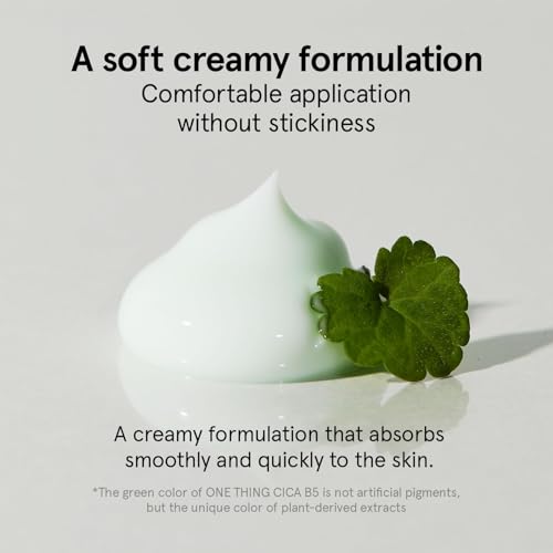 Cica B5 Moisturizing Cream for Sensitive Skin - Hydrating Barrier Repair, 70ml