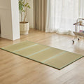 Twin Natural Rush Grass Tatami Mat - 3'3" x 6'7" - Traditional Japanese Floor Mat