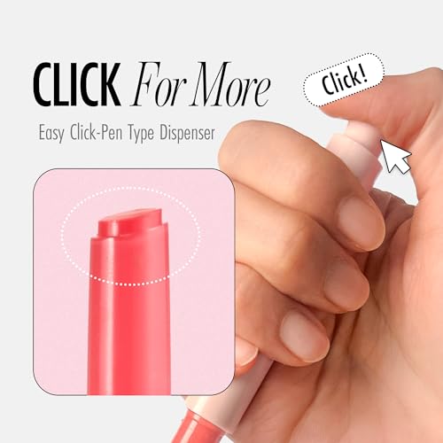 self beauty Veganize Collagen Lip Glass Balm - Hydrating Lip w/Hyaluronic Acid - Vegan Korean Lip Balm Moisturizing Lip Care ? Lip Gloss Repair for Dry Cracked Lips 0.06 oz (#8 Dried Rose)