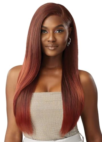Outre Lace Front Wig Swirl 101 Frosted Ash Blonde Melted Hairline - Pre-Plucked, Natural Shape