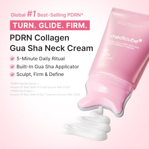 Medicube PDRN Collagen Gua Sha Neck Cream - Firming & Contour Care