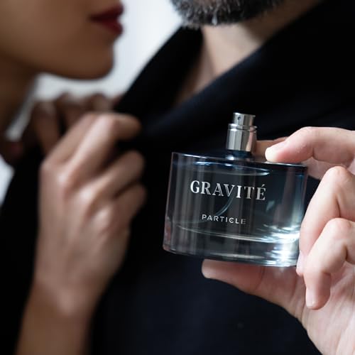 Particle Gravité Men’s Cologne Spray - Long Lasting Woody Citrus Fragrance