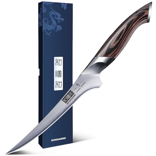 HOSHANHO 7-Inch Japanese Fish Fillet Knife - Super Sharp Boning Knife