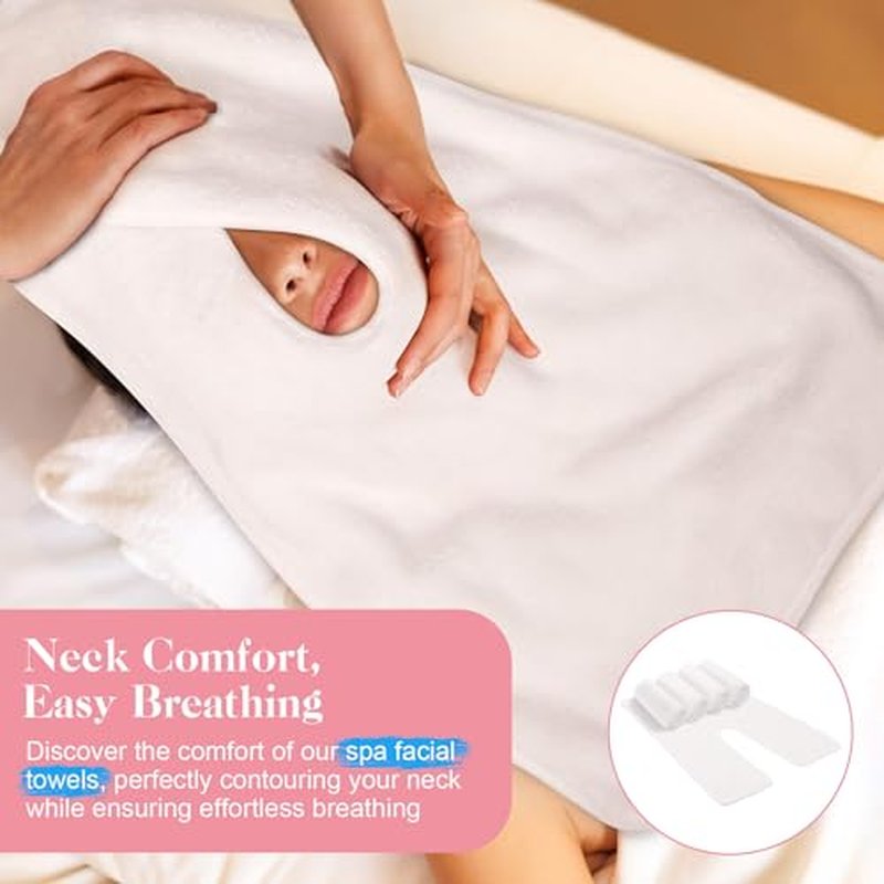 12 Pack Facial Towels for Estheticians Soft, Comfortable Extra Thick Massage Face Towels, Microfiber Facial Towels for face, Professional Esthetician Equipment