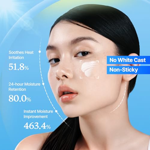 Hyal Water-Fit Face & Body Sunscreen SPF 50+ PA++++ - Hydrating, Cooling, Lightweight 3.38 fl oz