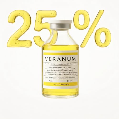 Veranum Vitamin C Serum 25% Brightening & Firming with Collagen & Peptides