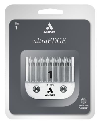 Andis UltraEdge Detachable Blade Size 1 (2.4mm) Carbon Steel Chrome