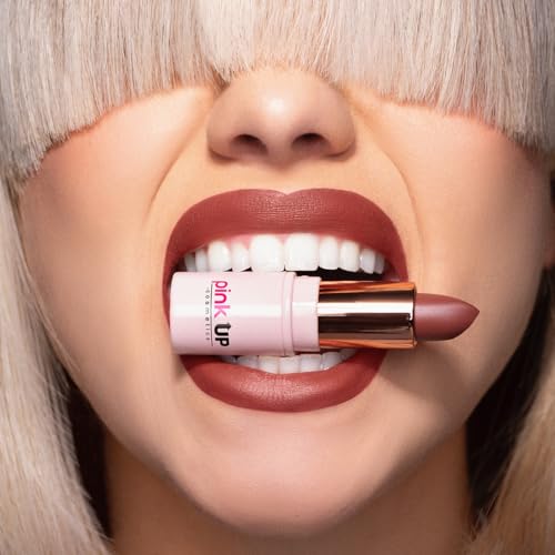 Pink Up | Lipstick | Long-lasting bold color with matte finish | Soft, creamy texture that won¡¯t dry lips | Lipstick | Lip makeup | Full coverage comfort | Toast | Model PKLP08