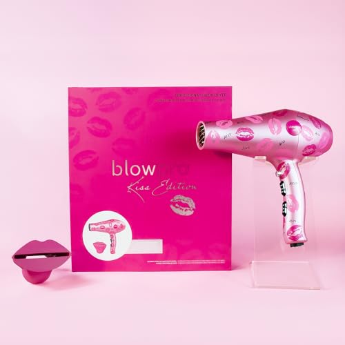 Titanium Hair Dryer with LED Lights & Removable Filter - 3 Speed & Temp Settings