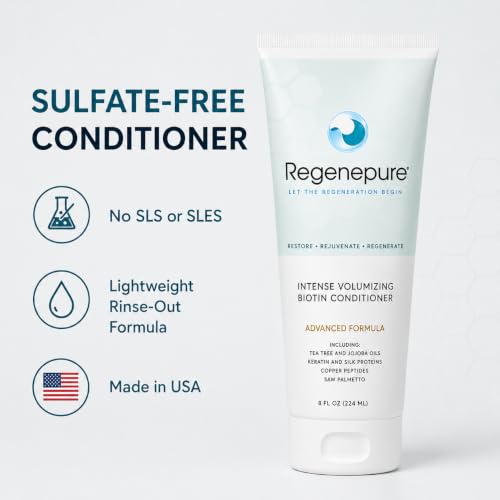 Volumizing Biotin Conditioner for Fine Hair - Lightweight & Thickening