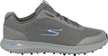 Men's Spikeless Golf Shoes - Skechers Max Fairway 3 Arch Fit Wide Charcoal Navy