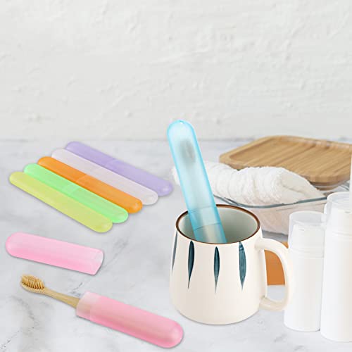 Hedume Travel Toothbrush Cases 35-Pack Portable Breathable Dust-Proof Organizer