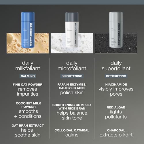 Charcoal Face Exfoliator Powder - Dermalogica Daily Superfoliant 2oz