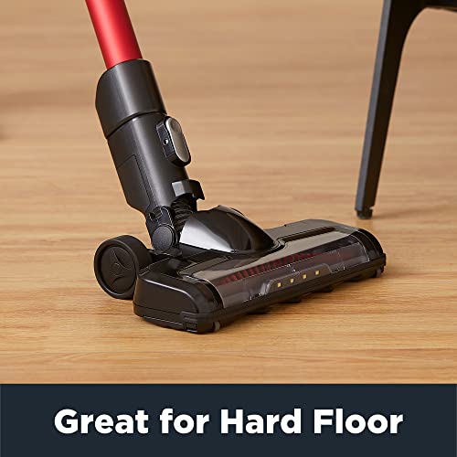 Eureka NEC101 Cordless Lightweight Vacuum Cleaner, 2-in-1 Stick & Handheld, Rose Red