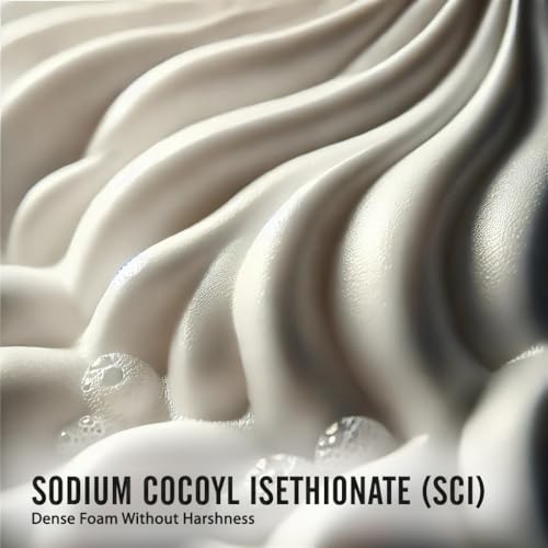 Sodium Cocoyl Isethionate Powder for DIY Solid Shampoo Bars & Bath Bombs - 21.17 oz, Mild Foaming Surfactant, Plant-Based, Sulfate-Free