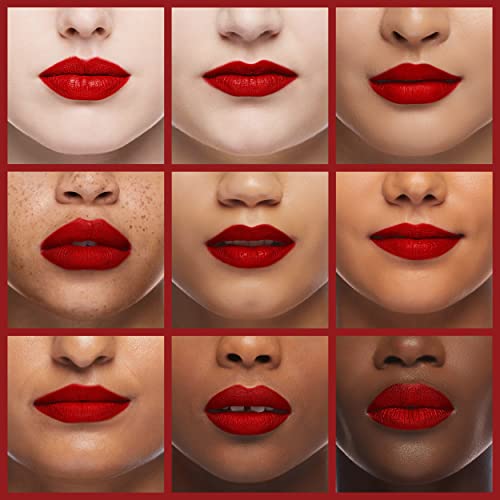 FLOWER BEAUTY Petal Pout Lipstick - Cruelty Free - Nourishing & Highly Pigmented Lip Color with Antioxidants (Ruby Rouge - Cream)