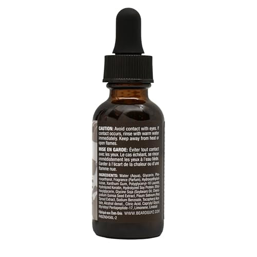 Beard Guyz Beard Serum ? Lightweight Beard Conditioner & Facial Hair Serum with Quinoa Seed & Vitamin E ? Hydrating & Nourishing Beard Oil Alternative, 1 oz