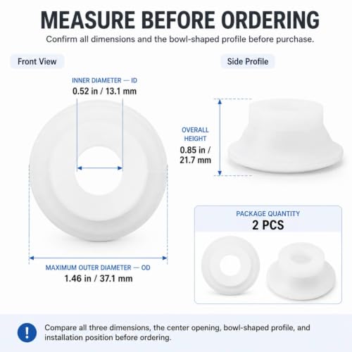 Slushy Machine Replacement Kit - Handles, Pistons, Seals for Commercial Frozen Drink Machines