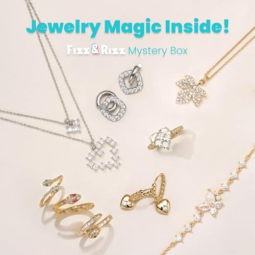 Jewelry Surprise Bath Bomb with Hidden Rings Necklaces Earrings Bracelets - Gift Set