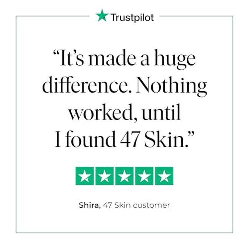 47 Skin Anti-blemish & scar repair Serum enriched with Silver Chitoderm for All Skin Types, Clear Skin Moisturiser, 50ml