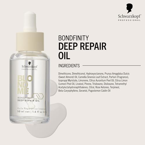 BlondMe Bondfinity Deep Repair Hair Oil for Blonde & Lightened Hair 1.6oz