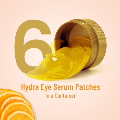 Anti-Wrinkle Eye Serum Patches for Dark Circles & Fine Lines - Collagen & Aloe Vera, 60 Pcs