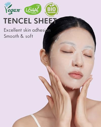 Korean Retinol + LHA Sheet Mask Dispenser - 36 Count, Vari of 01 Retinol
